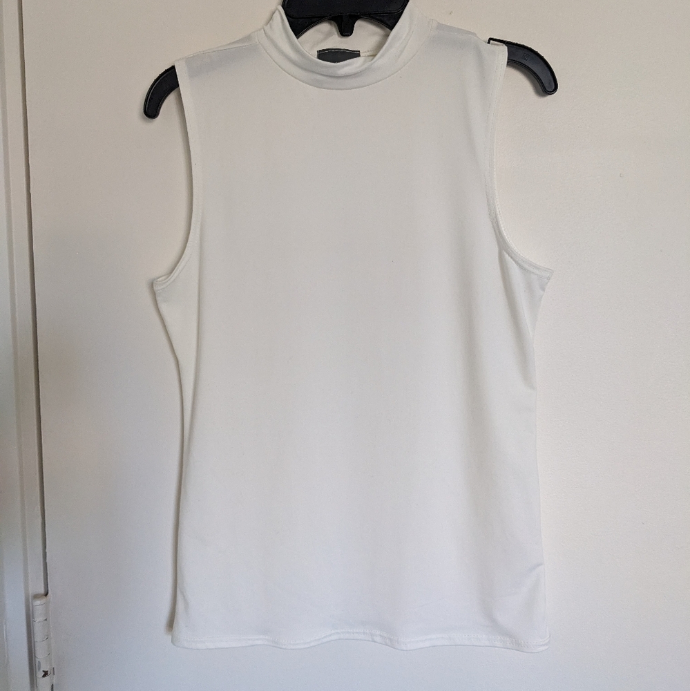 Mock Neck Tank Top